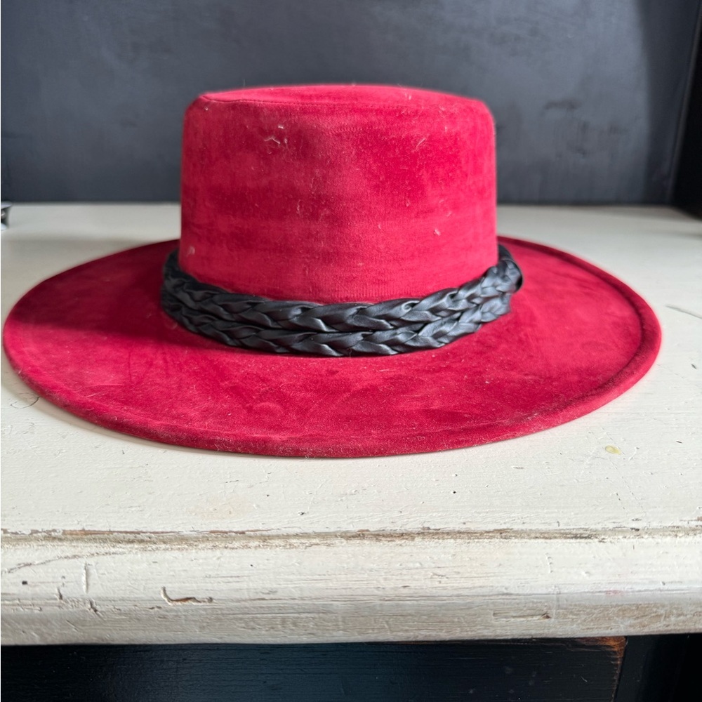 ASN Los Angeles Suede bolero “festival” Hat